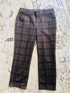 Democracy plaid trousers